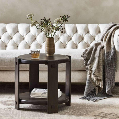 Four Hands - Aiden - Two Tier End Table - Matte Brown Neem - 236463-002 veiw 7