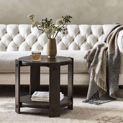Four Hands - Aiden - Two Tier End Table - Matte Brown Neem - 236463-002 veiw 8