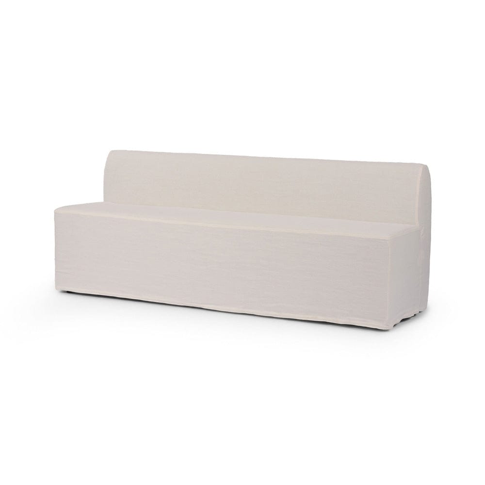 Four Hands - Ainsworth Slipcover Dining Bench - Broadway Snow - 238051-002 view 2