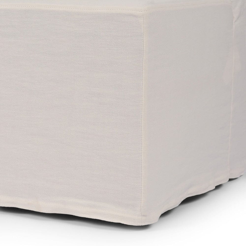 Four Hands - Ainsworth Slipcover Dining Bench - Broadway Snow - 238051-002 view 7