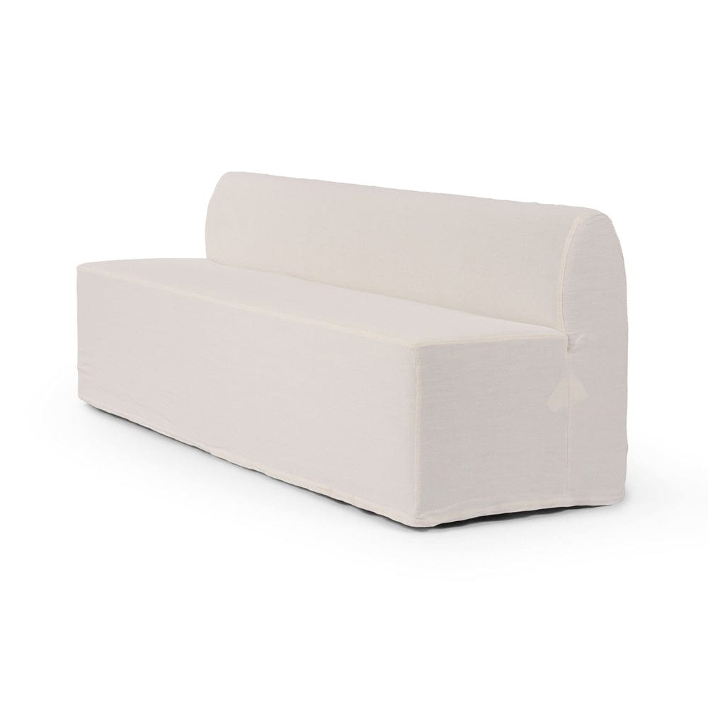 Four Hands - Ainsworth Slipcover Dining Bench - Broadway Snow - 238051-002 view 9