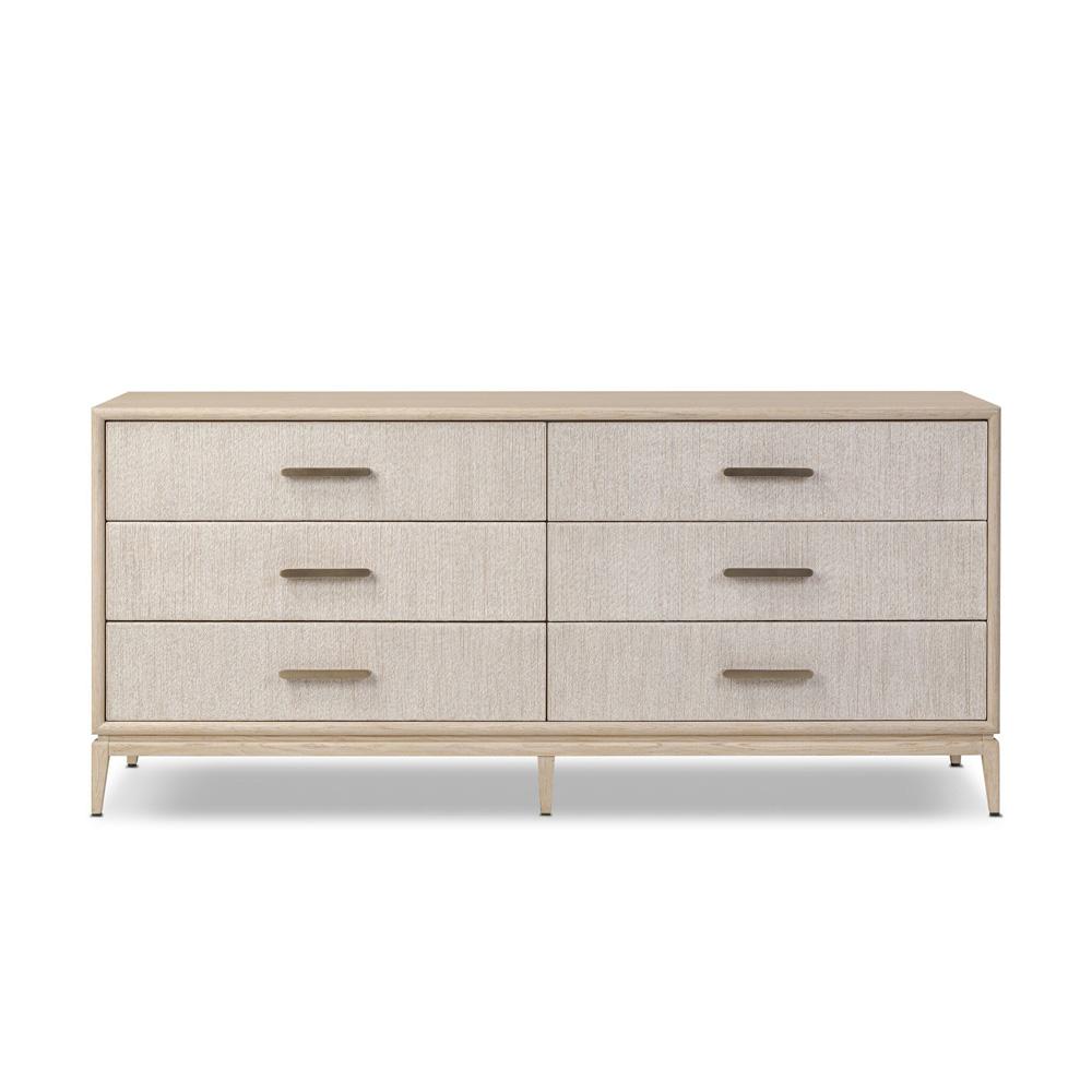 Four Hands - Albert - Rosenell 6 Drawer Dresser - Natural Paper Cord - 249311-002 veiw 2