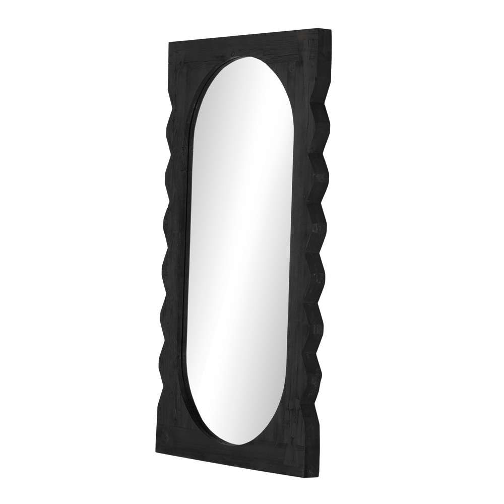 Four Hands - Aldrik Mirror - Black Reclaimed Pine - 226487-003 veiw 2