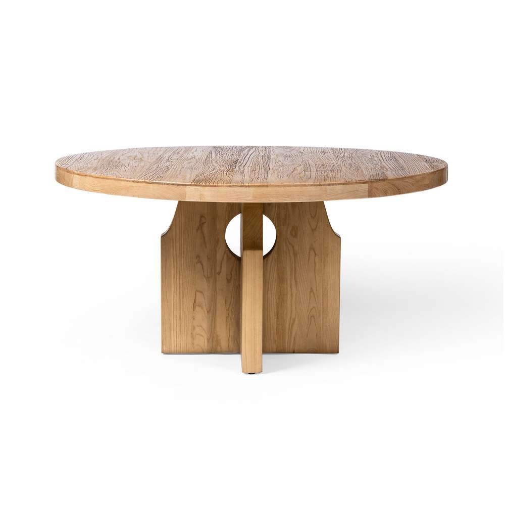 Four Hands - Allandale Round Dining Table - Natural Elm - 235824-001 veiw 2