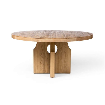 Four Hands - Allandale Round Dining Table - Natural Elm - 235824-001 veiw 2