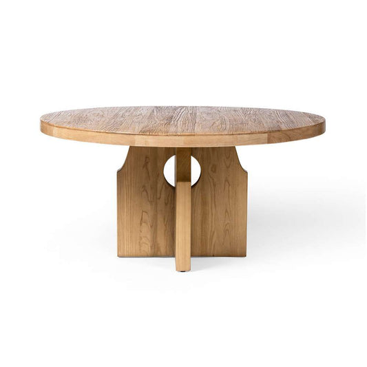 Four Hands - Allandale Round Dining Table - Natural Elm - 235824-001 veiw 2