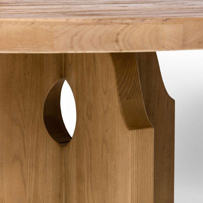 Four Hands - Allandale Round Dining Table - Natural Elm - 235824-001 veiw 7