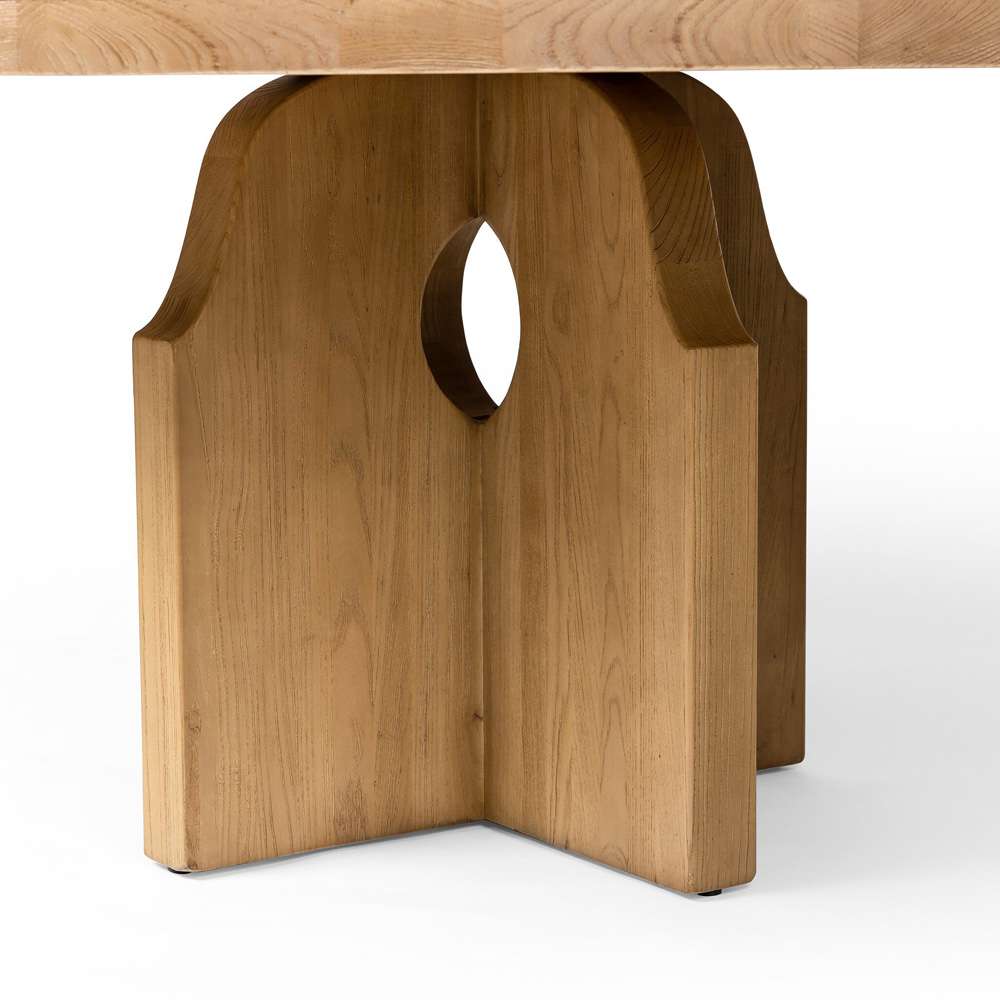 Four Hands - Allandale Round Dining Table - Natural Elm - 235824-001 veiw 8