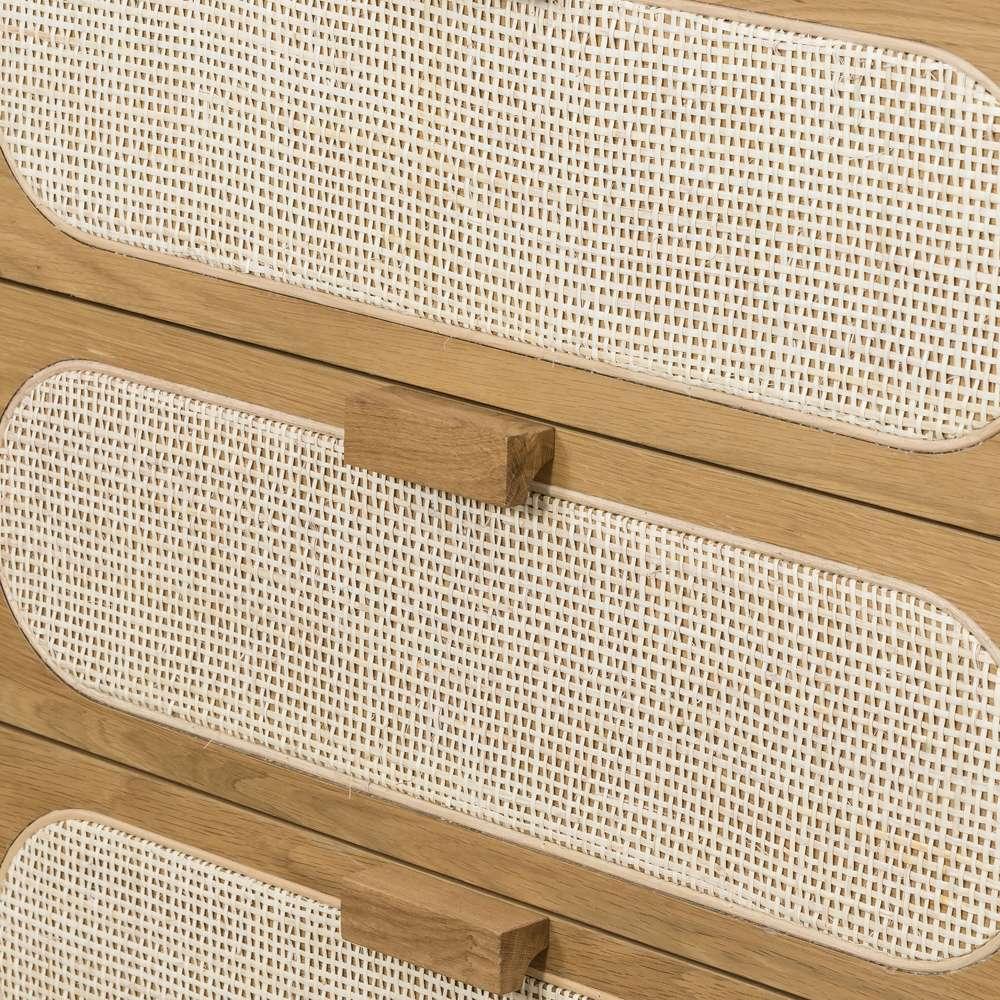 Four Hands - Allegra 5 Drawer Dresser - Natural Cane - 109721-001 veiw 5