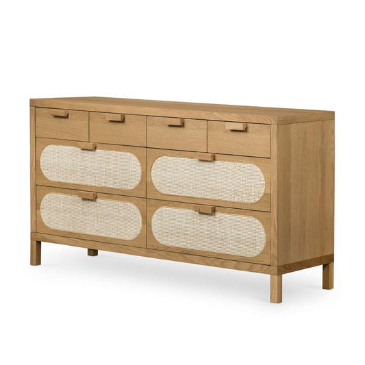 Four Hands - Allegra 8 Drawer Dresser - Natural Cane - 109718-001 veiw 1