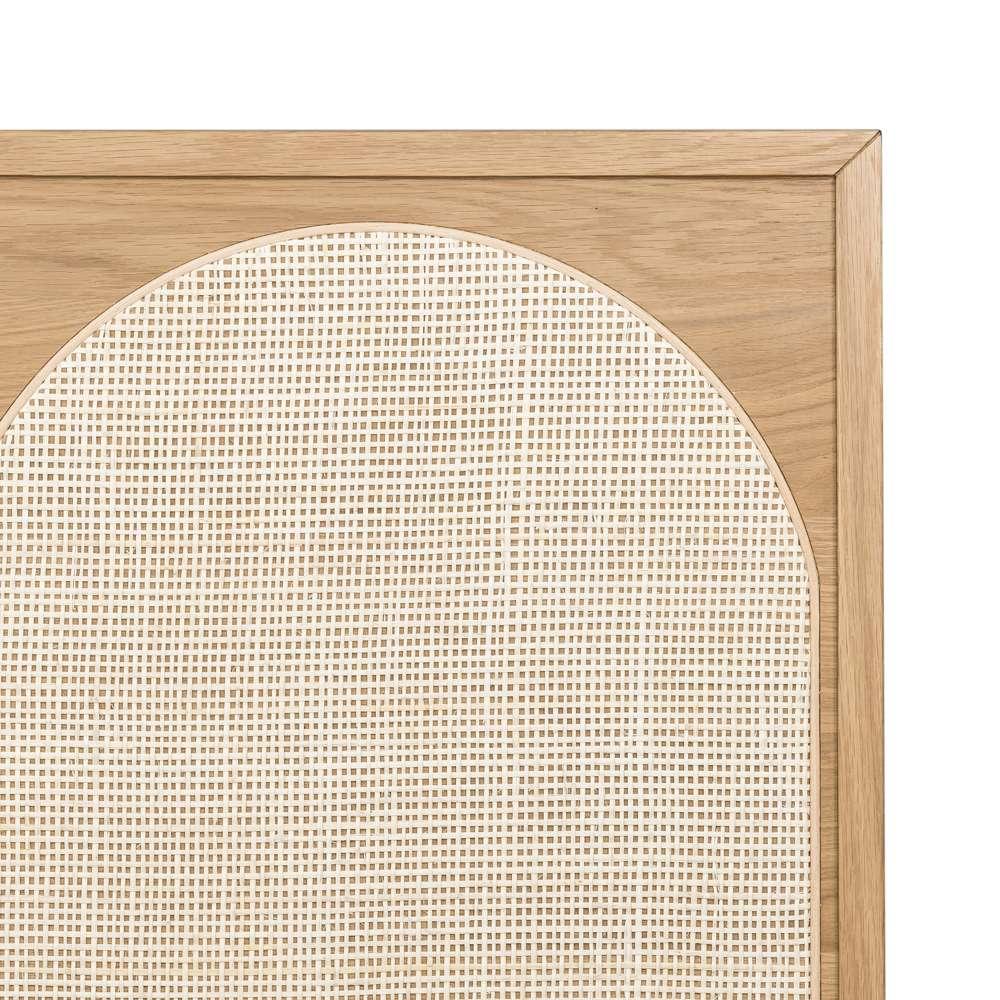 Four Hands - Allegra Bed - Natural Cane - Queen - 109713-001 veiw 2