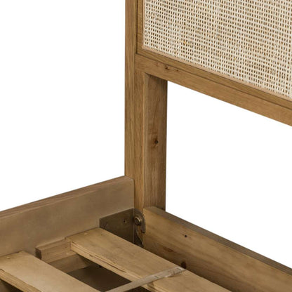Four Hands - Allegra Bed - Natural Cane - Queen - 109713-001 veiw 5