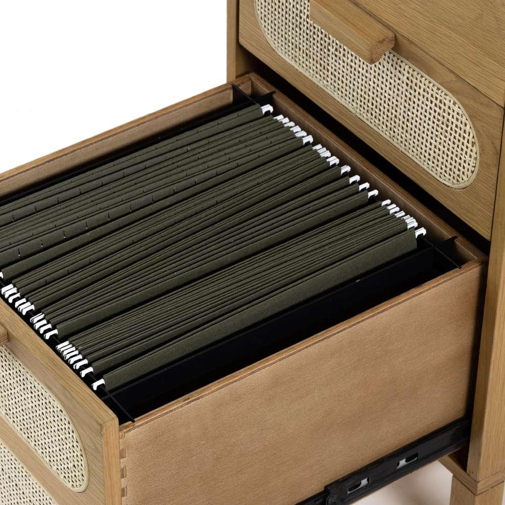 Four Hands - Allegra Executive Desk - Honey Oak Veneer - 227748-001 veiw 3