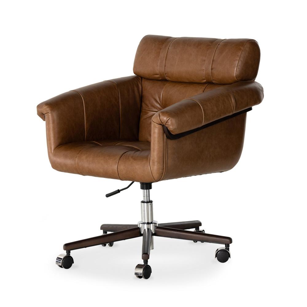 Four Hands - Allston - Arnold Desk Chair - Sonoma Chestnut - 232017-002 veiw 1