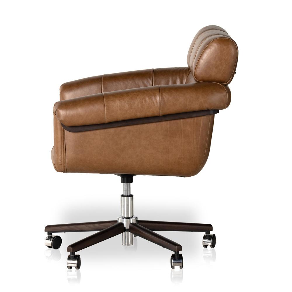 Four Hands - Allston - Arnold Desk Chair - Sonoma Chestnut - 232017-002 veiw 3