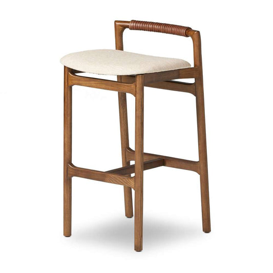 Four Hands - Allston - Baden Bar Stool - Alcala Wheat - 233519-017 veiw 1