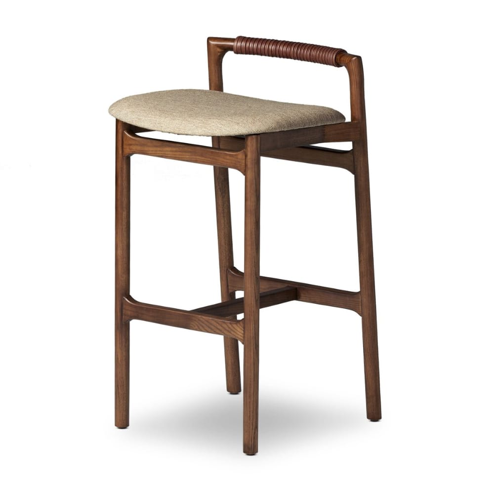Four Hands - Allston - Baden Bar Stool - Alcala Wheat - 233519-017 veiw 2