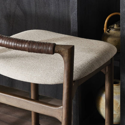 Four Hands - Allston - Baden Bar Stool - Alcala Wheat - 233519-017 veiw 8