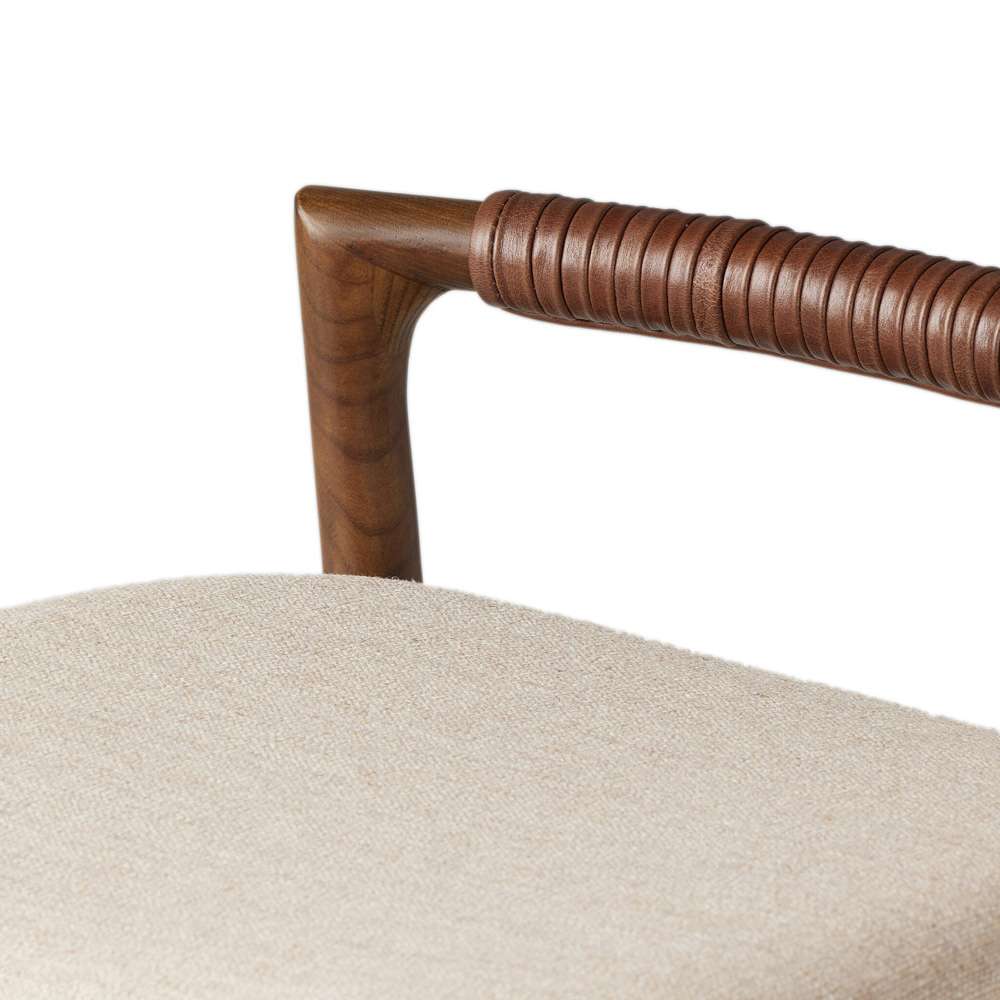 Four Hands - Allston - Baden Counter Stool - Alcala Wheat - 233519-016 veiw 6