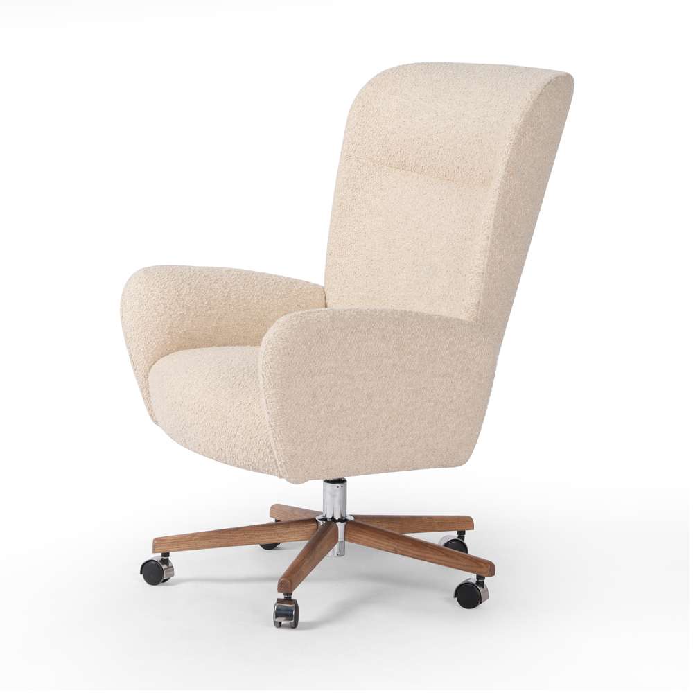 Four Hands - Allston - Cade Desk Chair-Lisbon Cream - 238206-002 veiw 3