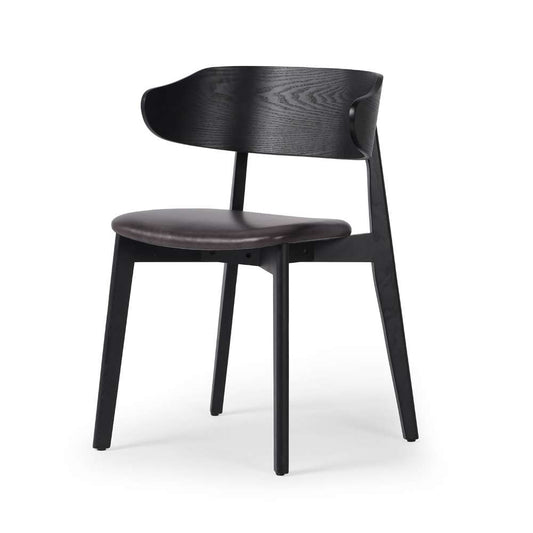 Four Hands - Allston - Franco Upholstered Din Chair-Snm Blk - 236464-001 veiw 1