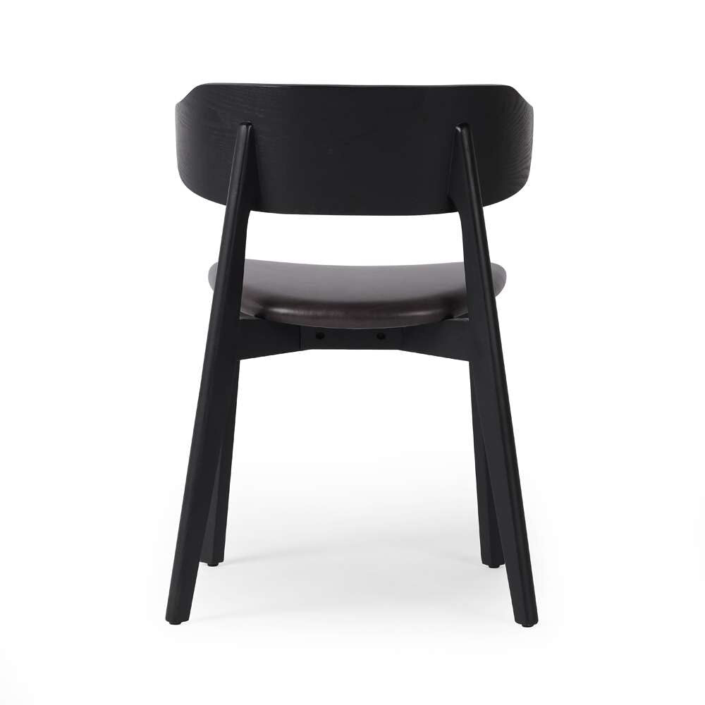 Four Hands - Allston - Franco Upholstered Din Chair-Snm Blk - 236464-001 veiw 2