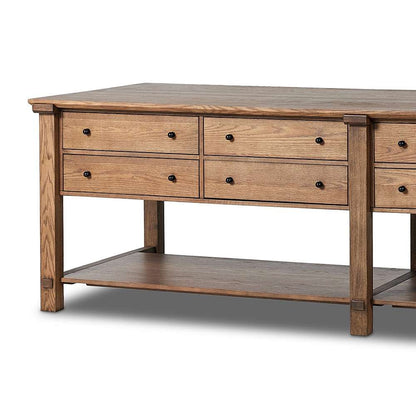 Four Hands - Allston - Gardendale Kitchen Island - Tan Oak - 238754-003 veiw 8