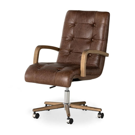 Four Hands - Allston - Luca Desk Chair - Sonoma Coco - 232018-001 veiw 1