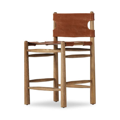 Four Hands - Allston - Nino Stool-Dakota Tobacco-Counter - 233942-002 veiw 1
