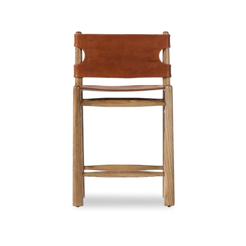 Four Hands - Allston - Nino Stool-Dakota Tobacco-Counter - 233942-002 veiw 4