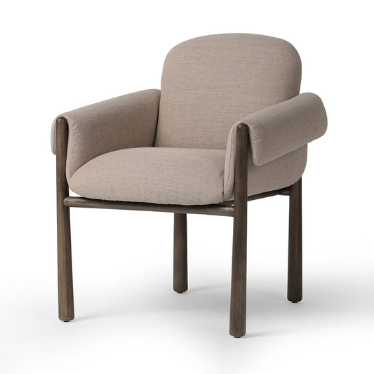 Four Hands - Allston - Olia Dining Chair - Alcala Taupe - 241745-001_CLOSEOUT view 1