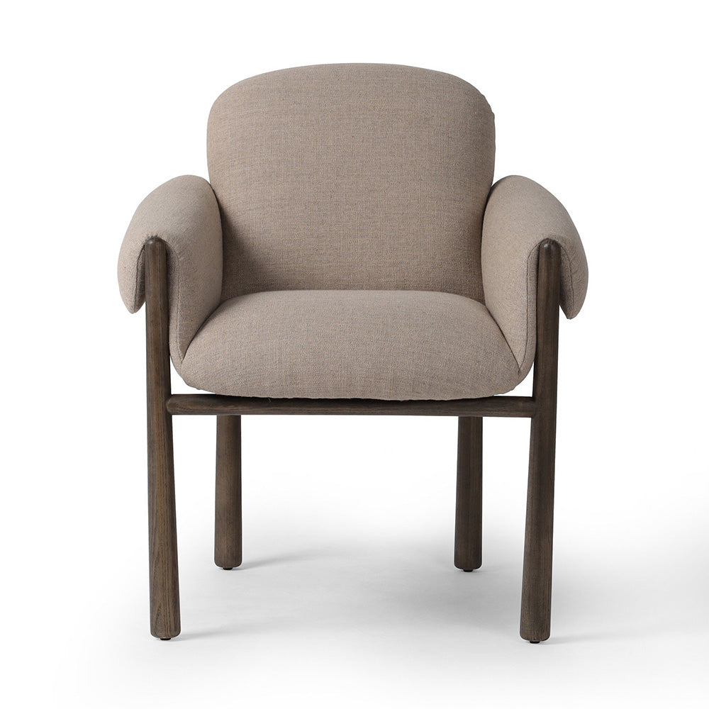 Four Hands - Allston - Olia Dining Chair - Alcala Taupe - 241745-001_CLOSEOUT view 2