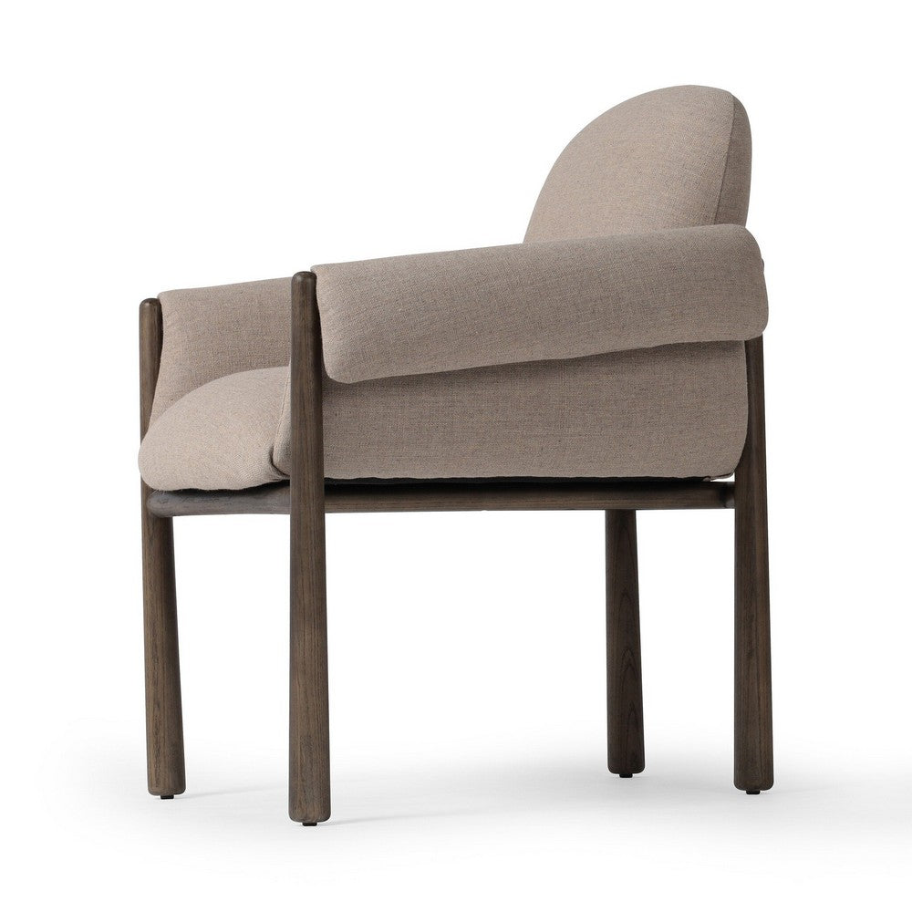 Four Hands - Allston - Olia Dining Chair - Alcala Taupe - 241745-001_CLOSEOUT view 4