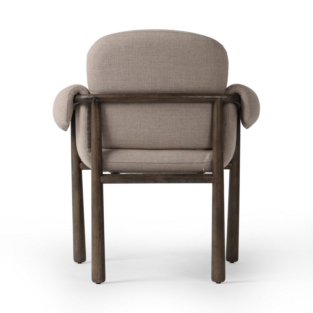 Four Hands - Allston - Olia Dining Chair - Alcala Taupe - 241745-001_CLOSEOUT view 5