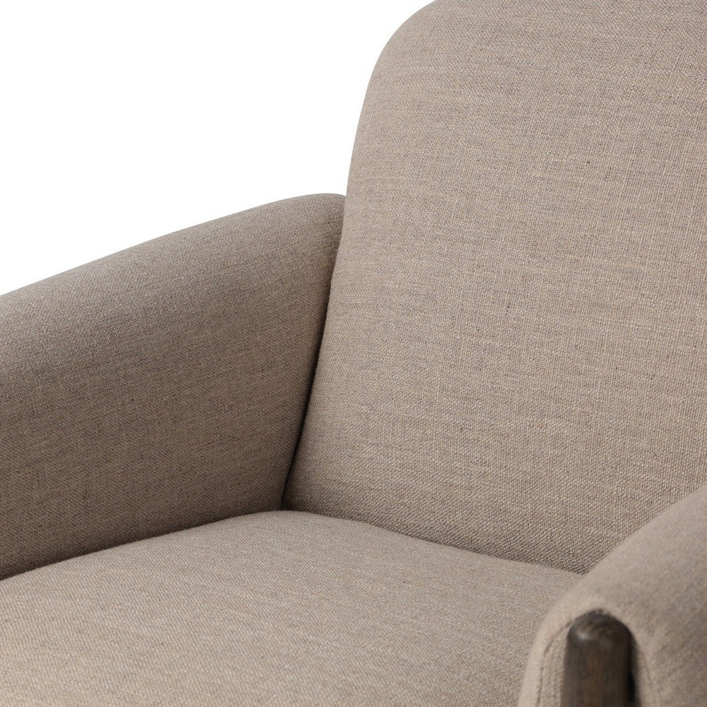 Four Hands - Allston - Olia Dining Chair - Alcala Taupe - 241745-001_CLOSEOUT view 6