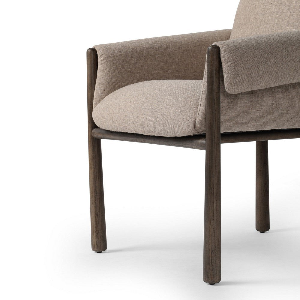 Four Hands - Allston - Olia Dining Chair - Alcala Taupe - 241745-001_CLOSEOUT view 9