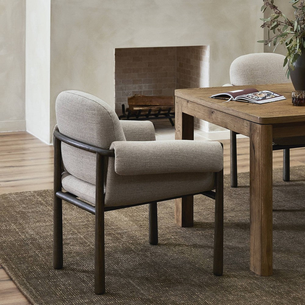 Four Hands - Allston - Olia Dining Chair - Alcala Taupe - 241745-001_CLOSEOUT view 11