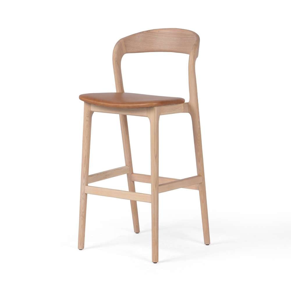 Four Hands - Amare Bar Stool - Sonoma Butterscotch - 236401-001 veiw 1