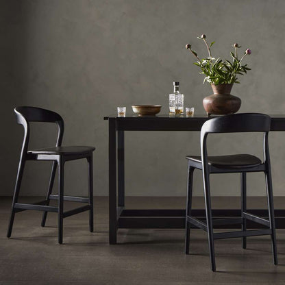 Four Hands - Amare Counter Stool - Sonoma Black - 236401-007 veiw 5