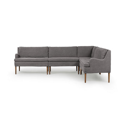 Four Hands - Amber Lewis x Four Hands - Aurelia Dining Banquette L-Shape - Broadway Denim - 247591-003_CLOSEOUT view 3