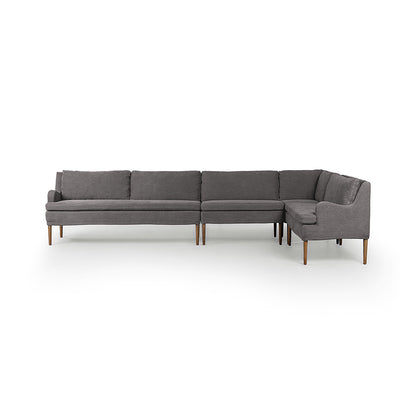 Four Hands - Amber Lewis x Four Hands - Aurelia Dining Banquette L-Shape - Broadway Denim - 247598-003_CLOSEOUT view 2