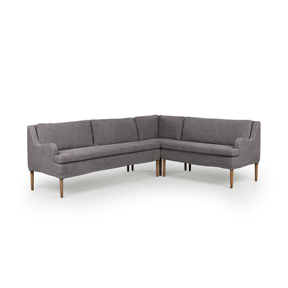 Four Hands - Amber Lewis x Four Hands - Aurelia Dining Banquette L-Shape - Broadway Denim - 247599-003_CLOSEOUT view 1