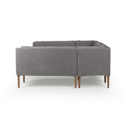 Four Hands - Amber Lewis x Four Hands - Aurelia Dining Banquette U Shape - Broadway Denim - 247597-003_CLOSEOUT view 3