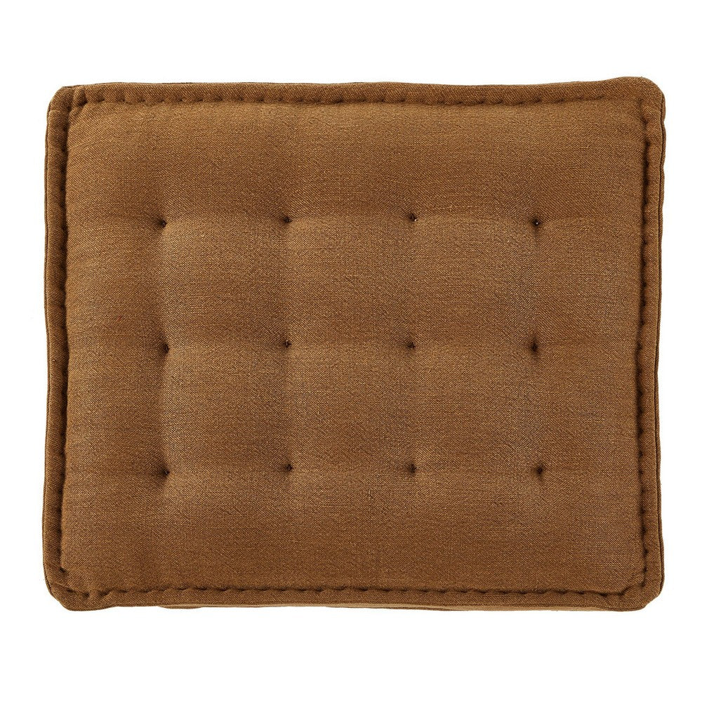 Four Hands - Amber Lewis x Four Hands - Cole Small Ottoman - Broadway Gilt - 243690-001_CLOSEOUT view 6