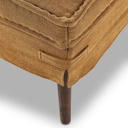 Four Hands - Amber Lewis x Four Hands - Cole Small Ottoman - Broadway Gilt - 243690-001_CLOSEOUT view 7