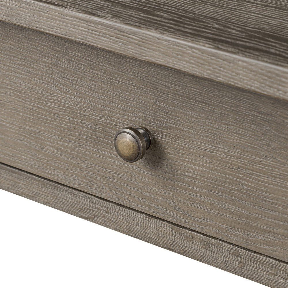 Four Hands - Amber Lewis x Four Hands - Elise Kitchen Island - Weathered Hazel Oak Veneer - 244069-002_CLOSEOUT view 8
