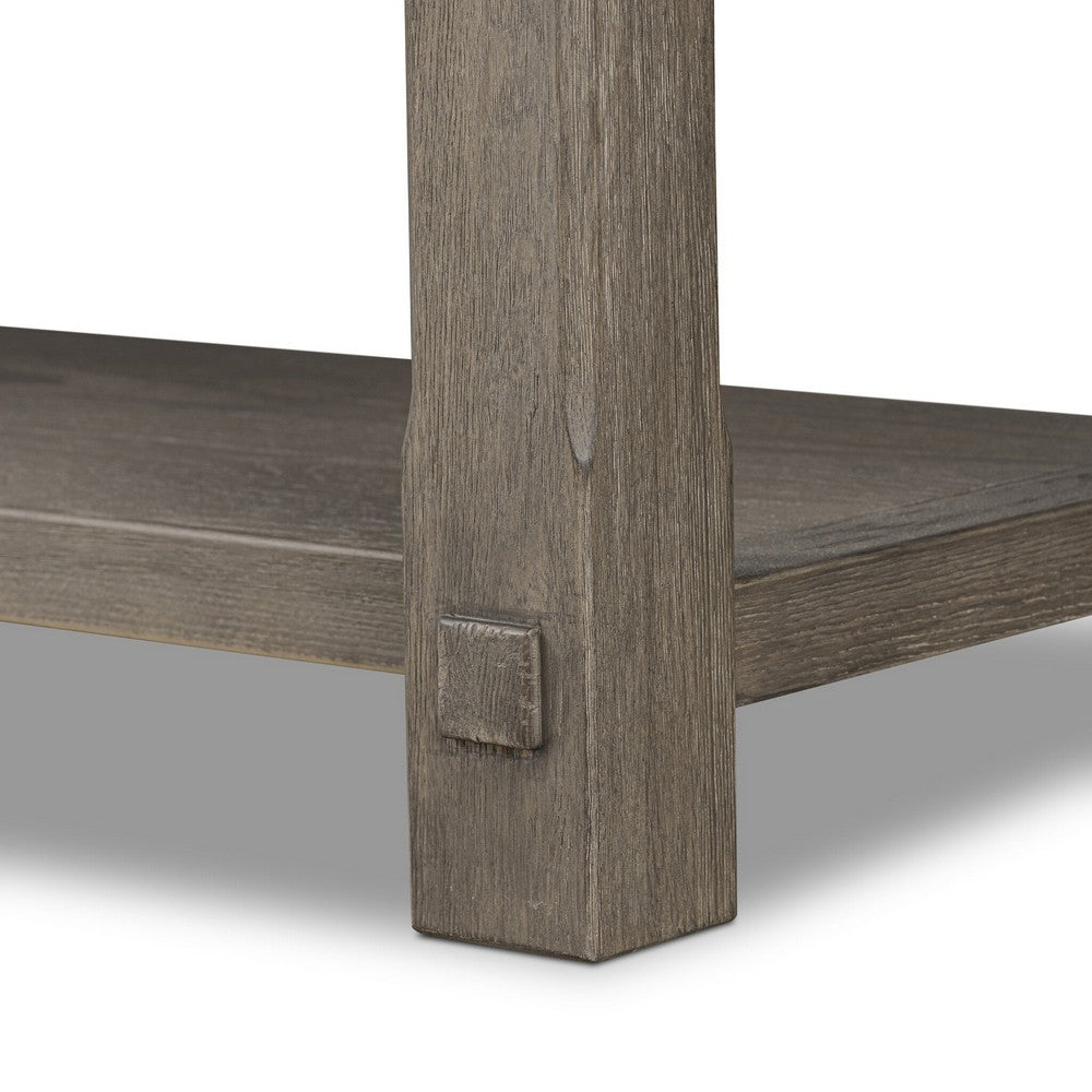 Four Hands - Amber Lewis x Four Hands - Elise Kitchen Island - Weathered Hazel Oak Veneer - 244069-002_CLOSEOUT view 9