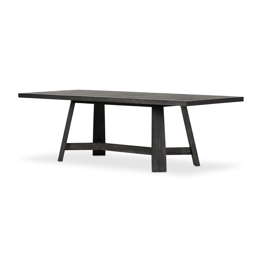 Four Hands - Amber Lewis x Four Hands - Munich Dining Table - Ebony Oak Veneer - 234291-005_CLOSEOUT view 1