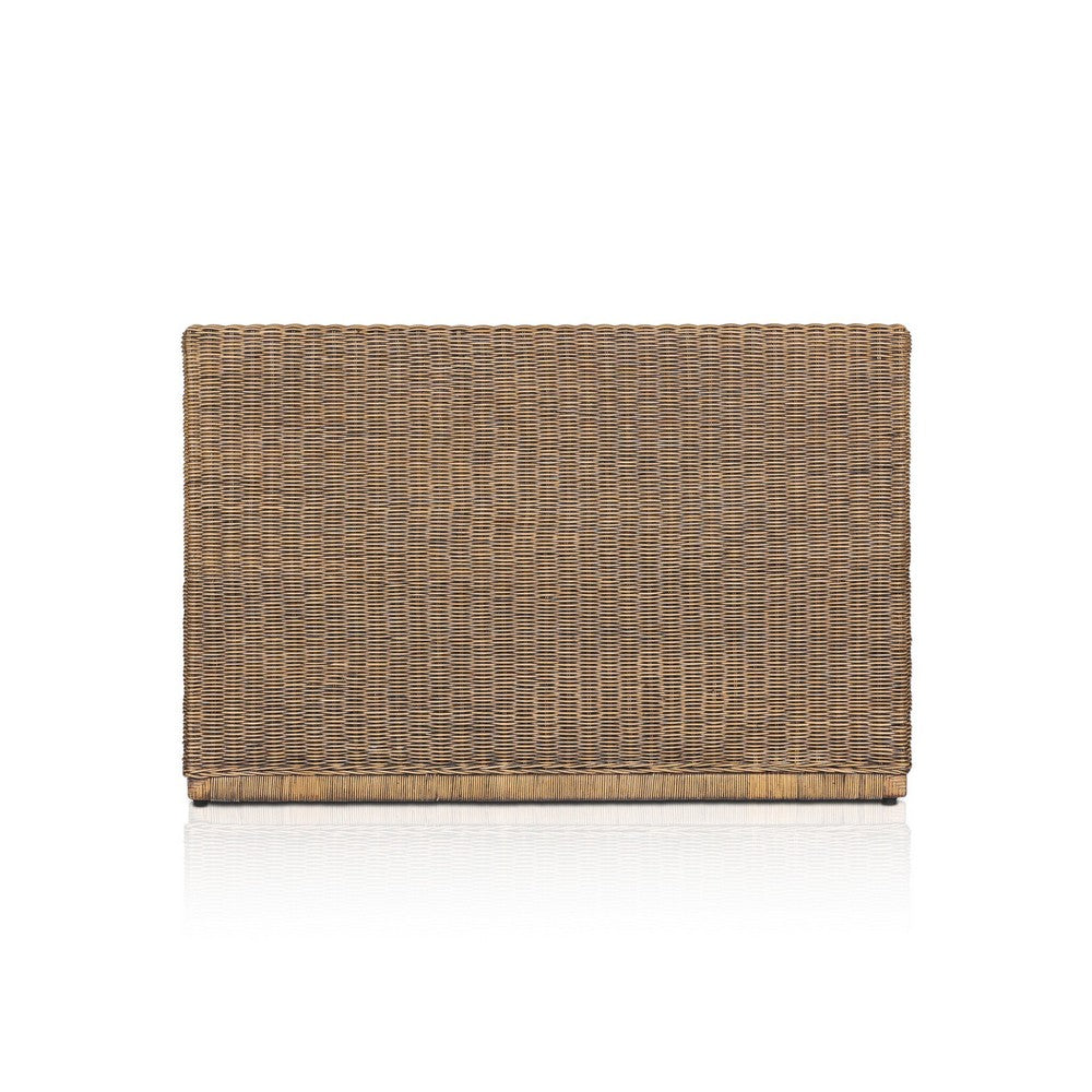 Four Hands - Amber Lewis x Four Hands - Senna Laf Woven Dining Bench 49" - Broadway Dune - 246682-003_CLOSEOUT view 5