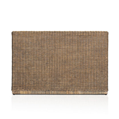 Four Hands - Amber Lewis x Four Hands - Senna Woven Dining Bench 49" - Broadway Dune - 246686-003_CLOSEOUT view 5